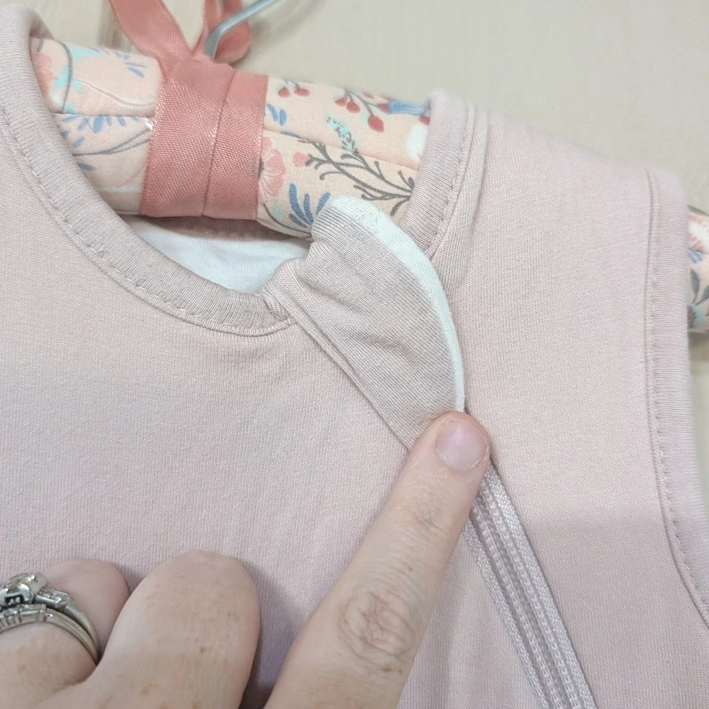 Kyte Baby Uni Organics Sleep Sack Bundle‎ Pink 1.0 TOG Green Muslin 6-12 M Small